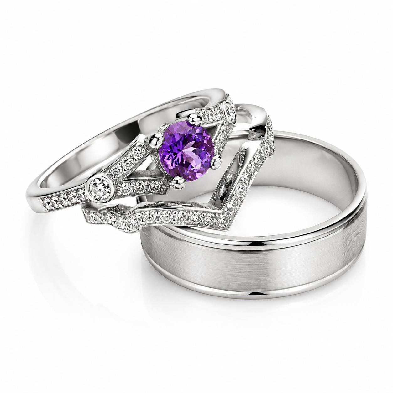 Komplet Violet Aura