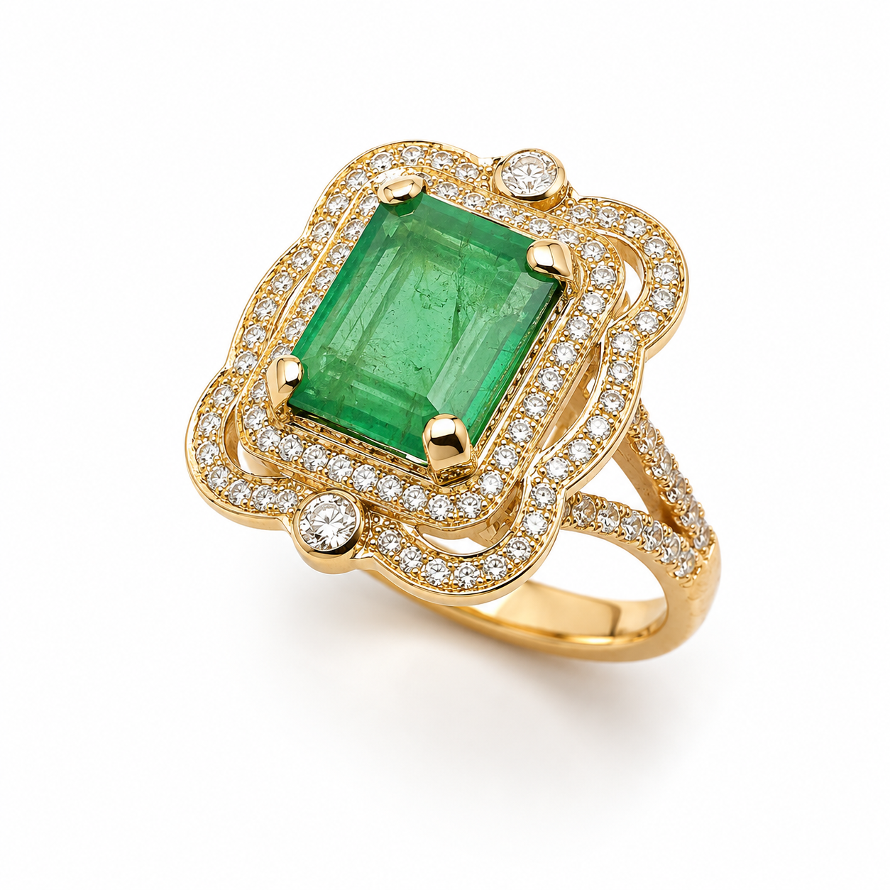 Pierścionek Emerald