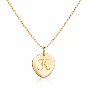 Naszyjnik Letter Charm - z Twoją literą