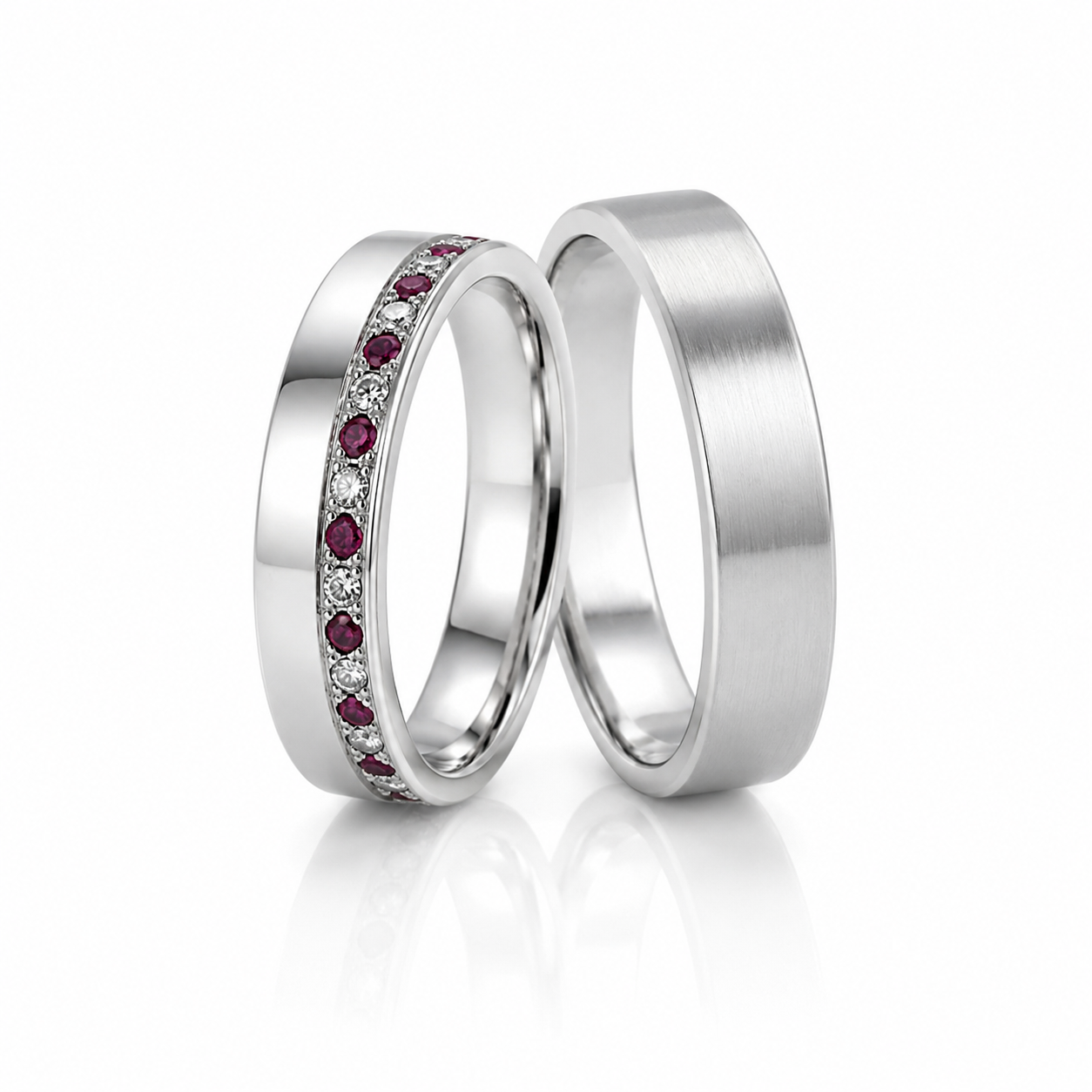 Obrączki Ruby Elegance