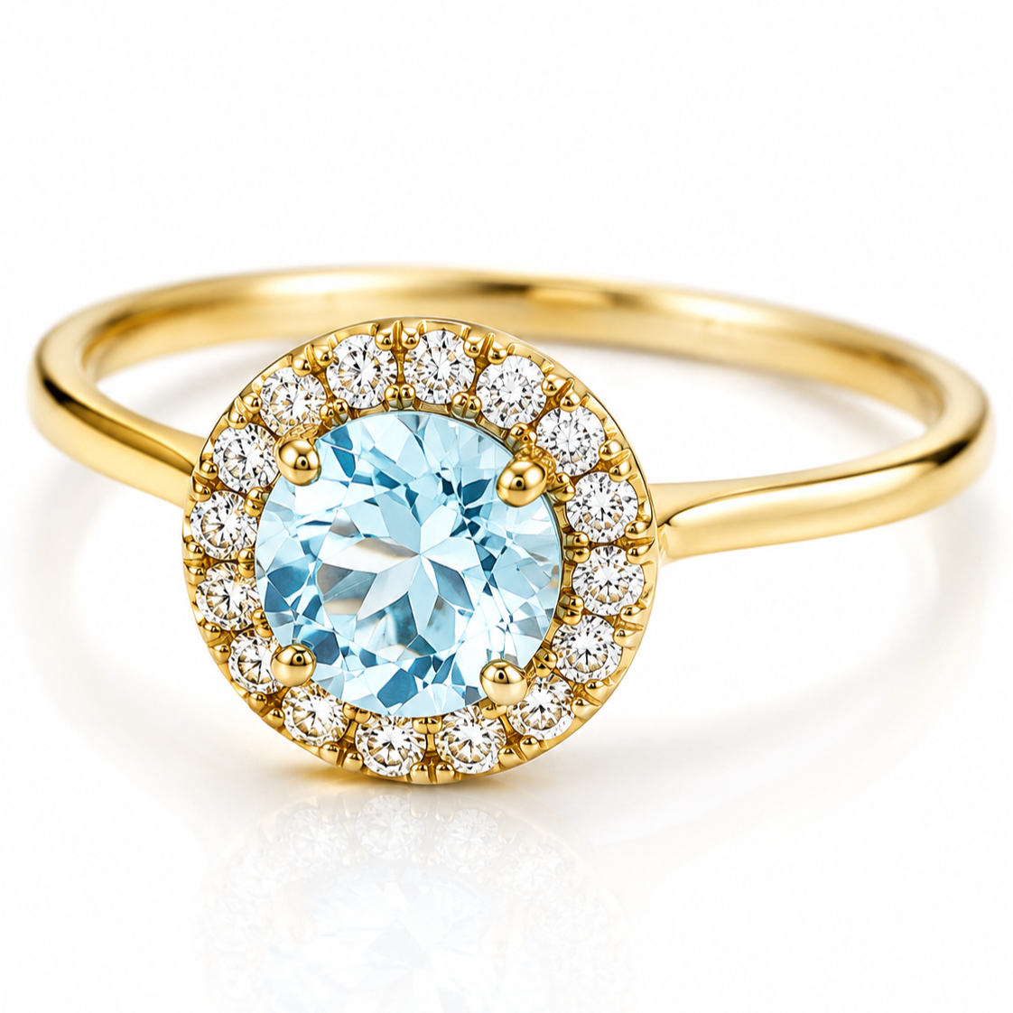 Blue gc ring 26 – diament laboratoryjny, Gold Commerce