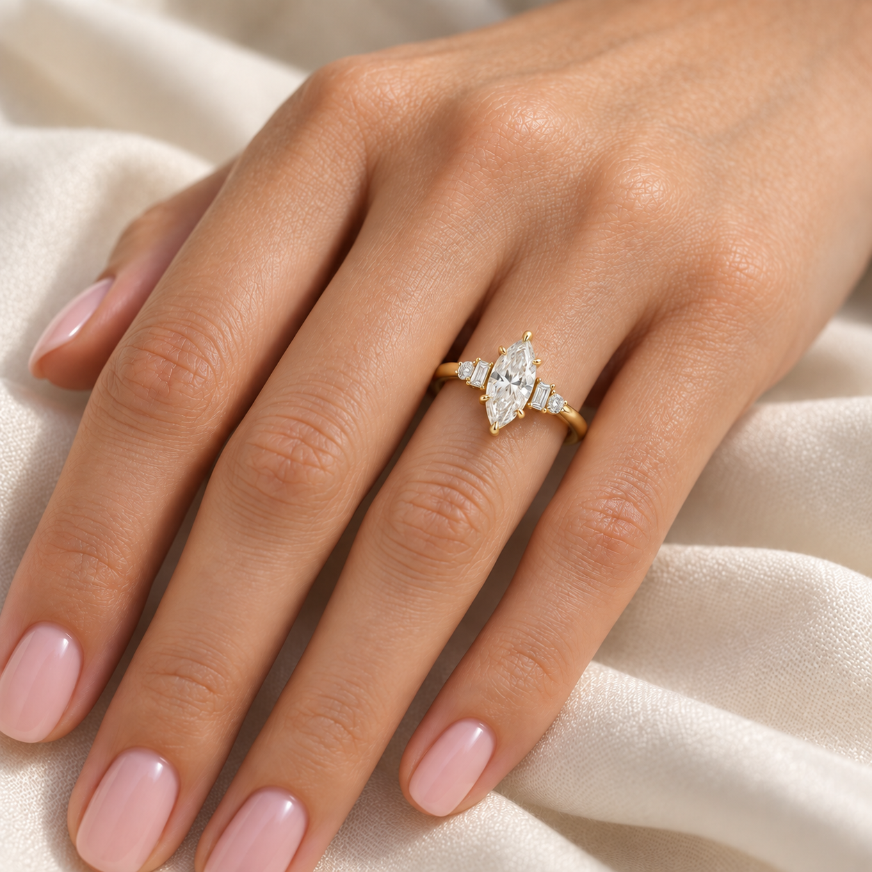 Markiza labo – diament laboratoryjny, Gold Commerce